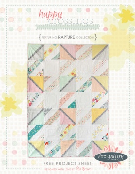 Happy Crossings Quilt by Pat Bravo