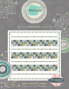 Urbanista Quilt by Pat Bravo