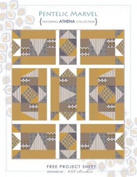 Pentelic Marvel Quilt by AGF Studio