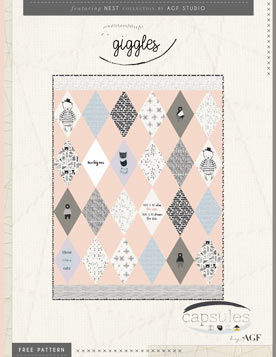 Giggles Quilt Pattern by AGF Studio