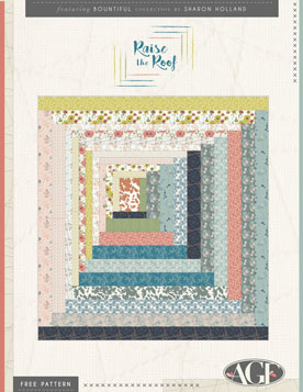 Raise the Roof Quilt by Sharon Holland