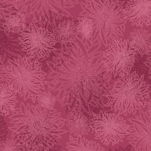 burgundy floral quilting cotton fabric