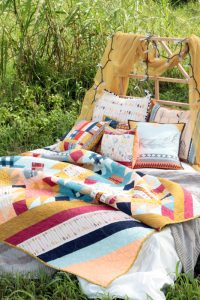 Wild and Free Quilt and Pillows