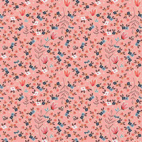 ditsy floral fabric, quilting cotton