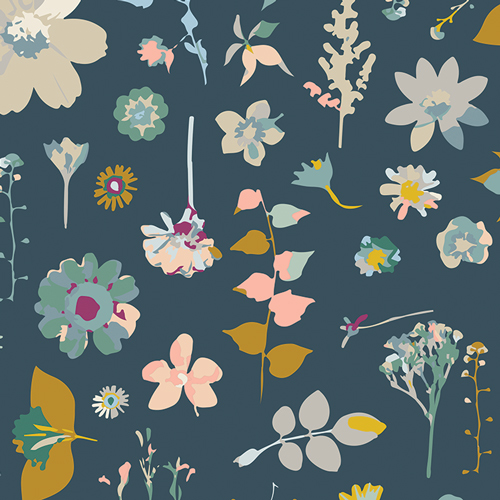 medium floral fabric