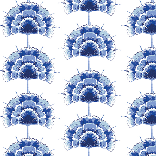 blue delftware fabric, quilting cotton