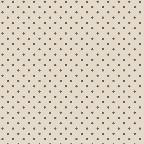 cream dotted fabric, quilting coton