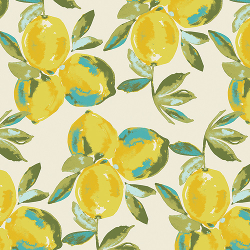 lemon fabric