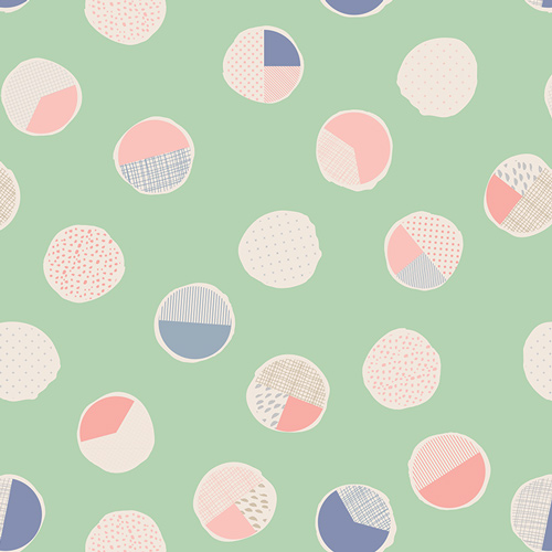 dotted fabric, quilting cotton