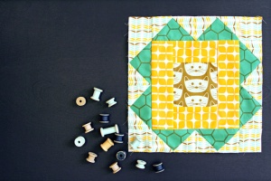 Blush Quilt Block