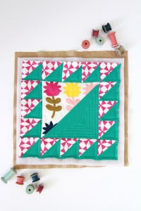 Blush Quilt Block