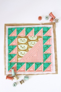 Blush Quilt Block