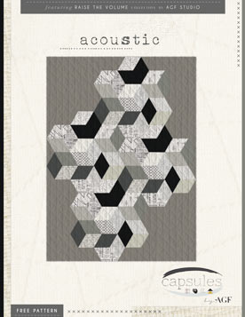 Acoustic Quilt Pattern by AGF Studio