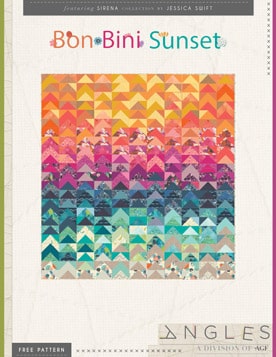 Bon Bini Sunset Free Quilt Pattern by AGF Studio