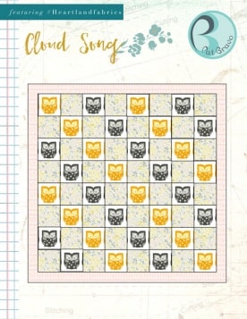 Cloud Song Quilt by Pat Bravo