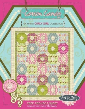Cotton Candy Quilt by Pat Bravo