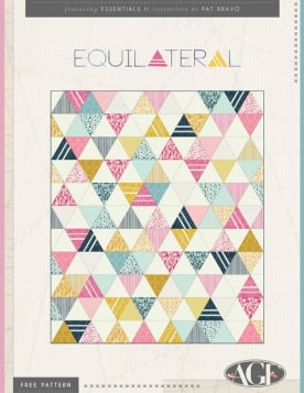Equilateral Quilt by Pat Bravo