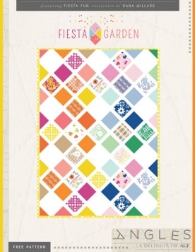 Fiesta Garden Quilt by Dana Willard