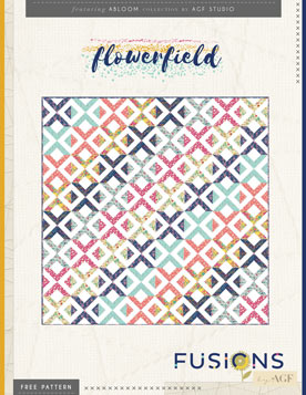 Flowerfield Quilt by AGF Studio