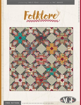 Folklore Free Quilt Patterns by Pat Bravo