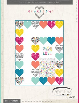 Heartsome Quilt by AGF Studio