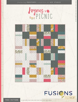 Joyous Picnic Free Quilt Pattern by AGF Studio