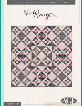 Le Rouge Quilt by AGF Studio
