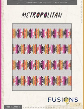Metropolitan Quilt Pattern by AGF Studio