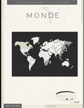 Monde Quilt Pattern by AGF Studio