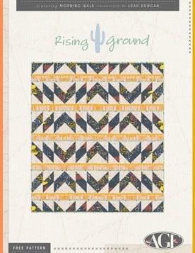 Rising Ground Quilt by AGF Studio