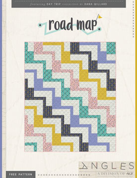 Road Map Quilt Pattern by Dana Willard