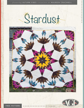 Stardust Free Quilt Pattern by AGF Studio