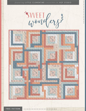 Sweet Wonders Free Quilt Pattern by AGF Studio