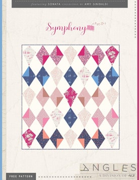 Symphony Free Quilt Pattern by AGF Studio