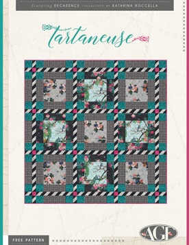 Tartaneuse Free Quilt Pattern by Katarina Roccella