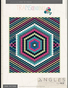Transcendence Free Quilt Pattern by AGF Studio