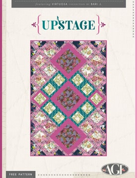 Upstage Free Quilt Pattern for Bari J.