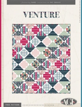 Venture Quilt by Pat Bravo