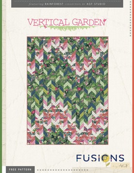 Vertical Garden Free Quilt Pattern by AGF Studio