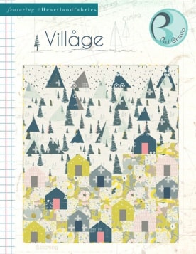 Village Quilt by Pat Bravo
