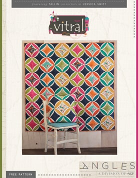 Vitral Quilt Pattern by AGF Studio