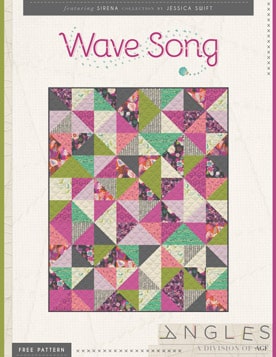 Wave Song Quilt by Jessica Swift