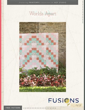Worlds Apart Free Quilt Pattern by AGF Studio