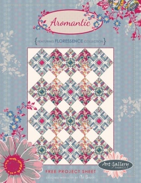 Aromantic Quilt by Pat Bravo