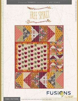 Free Spirit Free Quilt Pattern by AGF Studio