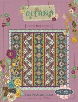 Gitana Quilt by Pat Bravo