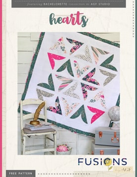 Hearts Quilt by AGF Studio