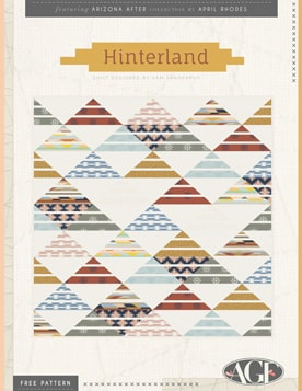 Hinterland Quilt by Sam Vanderpuy