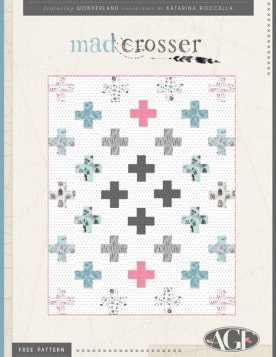 Mad Crosser Quilt by Katarina Roccella