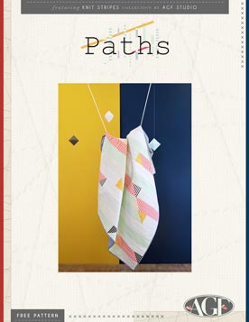 Paths Quilt Pattern by AGF Studio